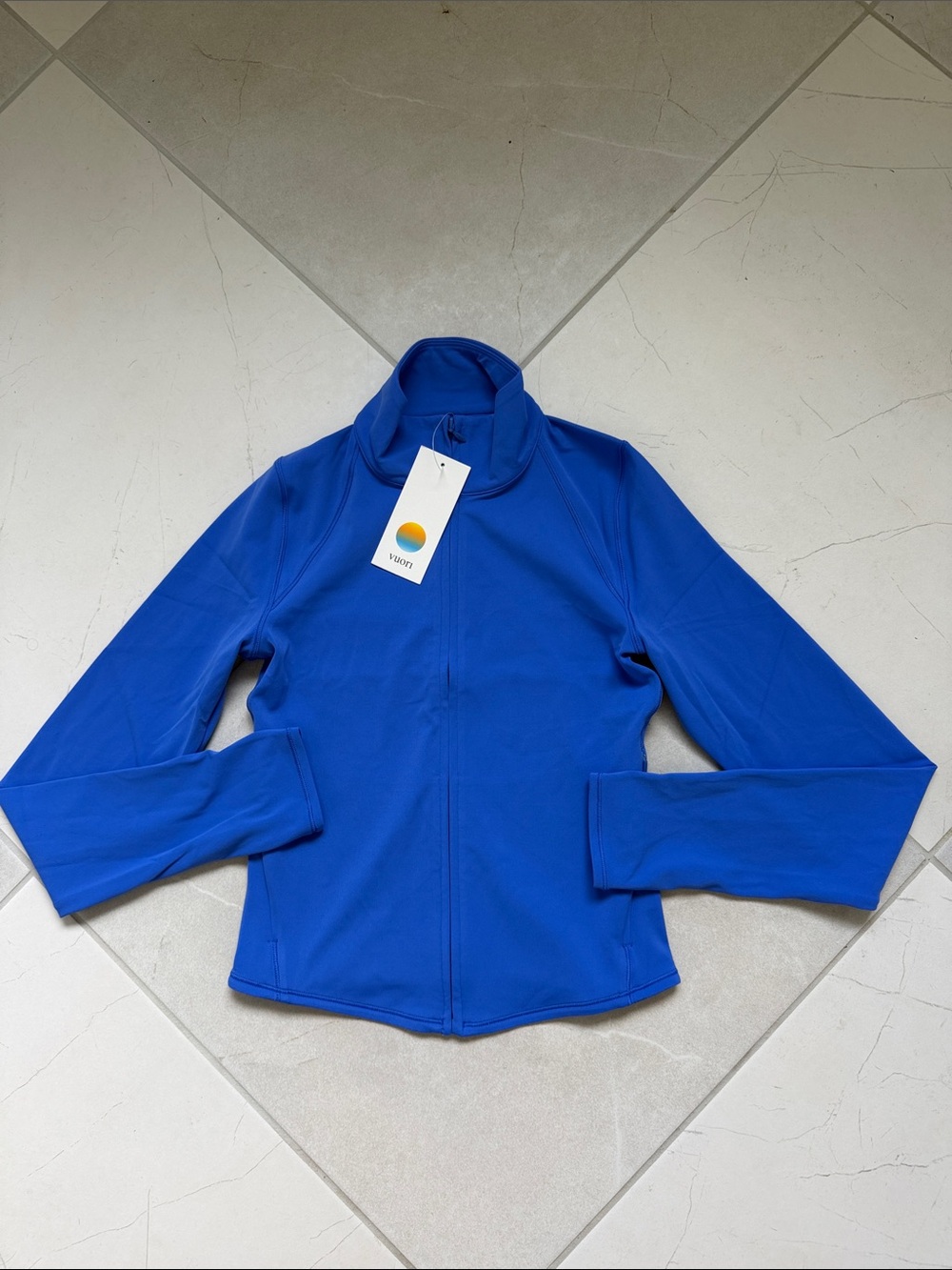 Vuori Electric Blue Full-Zip Jacket